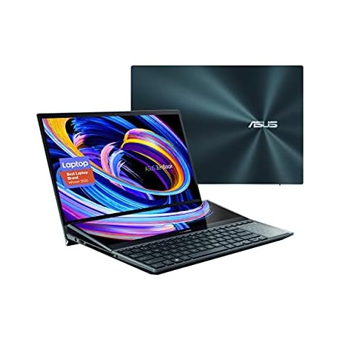 ASUS ZenBook Pro Duo 15 OLED UX582 Laptop, 15.6” OLED 4K UHD Touch Display, Intel Core i7-10870H Cover