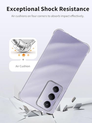 Image of BOXXO Flexible Back Cover for Mi Redmi 15 5G | Back Cover Transparent Clear Shockproof Case Four Corner Protection | Slim Protective Mobile Phone Cover for Mi Redmi 15 5G