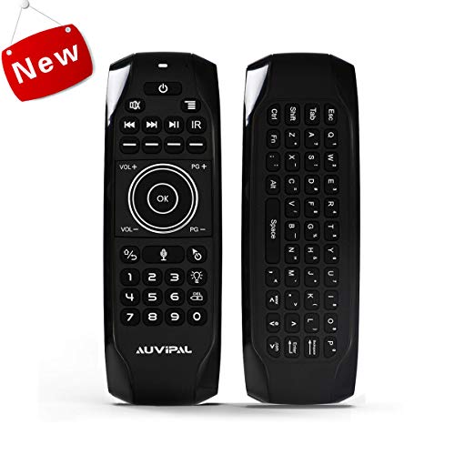 AuviPal G9 Pro Backlit 2.4GHz Wireless Air Mouse Remote with Google Voice Assistant