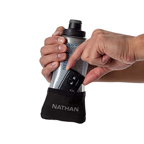 Nathan Running Handheld Water Bottle Adjustable No-Grip Quick Squeeze Lite Hand Strap. Reflective Hydration - Image 6