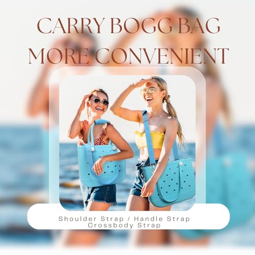 Image of Strap Wrap for Bogg Bag Accessories, Adjustable Crossbody Shoulder Strap Wrap with Detachable Pad, For XL Medium Bog Bag