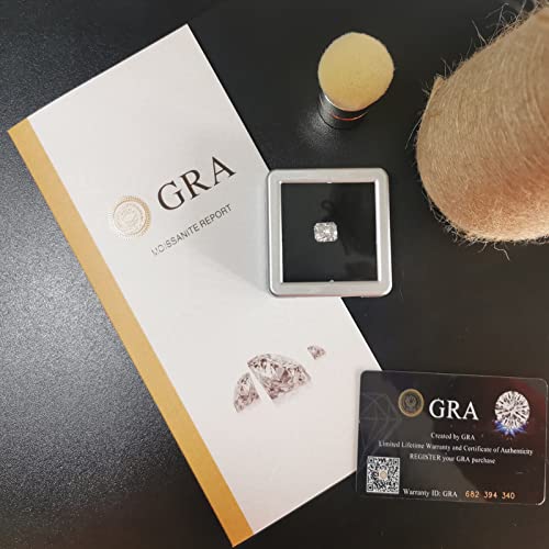 2.0Ct 6X8Mm Moissanite Stone Loose Simulated Diamond D Colorless Brilliant Radiant Cut Vvs1 Clarity Gemstones For Engagement Ring Pendant Necklace Jewelry Making With Certificate Of Authenticity #TOP6