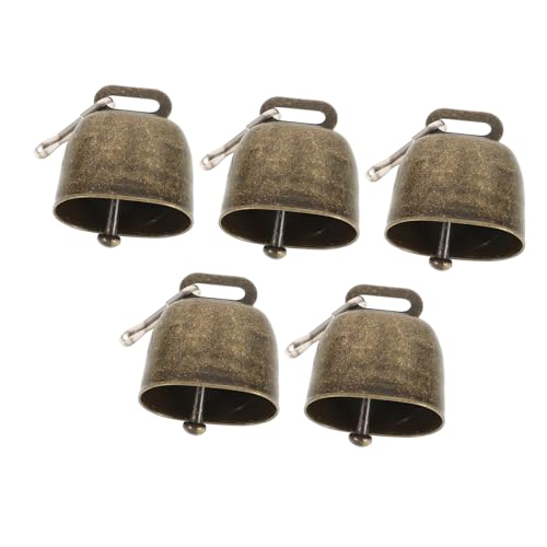 Mikinona Metal Bell Set Pcs Mini Bells for Dog Collar Pet Decorations Fashionable Pet Collar