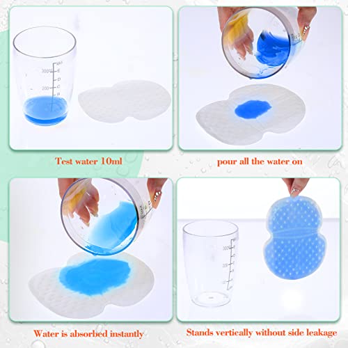 Image of Zhanmai 120 Pcs Underarm Sweat Pads for Women Men Armpit Disposable Non Visible Unflavored Sweat Pads Comfortable Adhesive Dress Shields Armpit Protection Guards