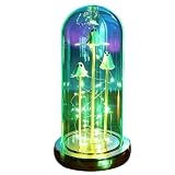 Generico Ghost Cloche - Mini Halloween Figurine, Warm Glowing Decoration