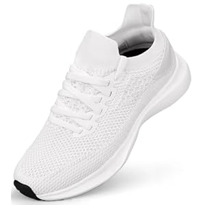 Abboos Running Shoes Womens Non Slip Gym Workout Shoes Lightweight Breathable Tennis Shoes Mesh Walking Sneakers