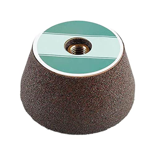 Yunmeryker Rueda de Esmerilado Verde Pulidora de Piedra con Hilo Interno Disco Engrosado Amoladora Rotativa Material Esmerilado para Esculpido Y, 50 Grip