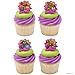 DecoPac Teenage Mutant Ninja Turtles Turtle Power Rings, Cupcake Decorations For Birthday Party, Cakes, And Celebrations - 24 Pack