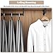 Elitix Closet Support Bracket L Shape, Drilling Wardrobe Hanging Rod for Organizer, Retail Store Clothing Display Rack for Wall Clothes Hanger Rail(Silver,30cm(11 3/4