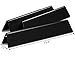 Hongso 15.3 Inch 7635 Porcelain Steel Flavorizer Bars Replacement Parts for Weber Spirit I & II 200 Series E210 S210 E215 E220 S220 (Front-Mounted Control Panels), Including Weber II GS4 Gas Grills
