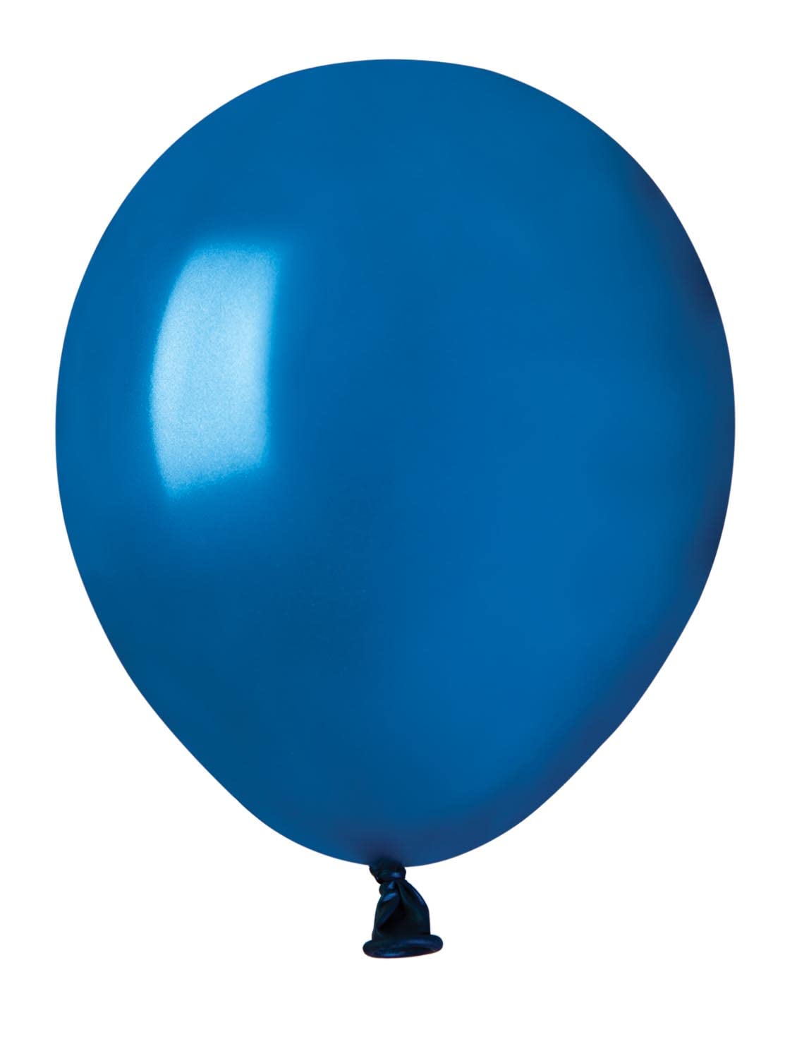 Pack 100 balloons pearly in natural latex Premium Quality A50 (Ø 13cm / 5"), blue pearl