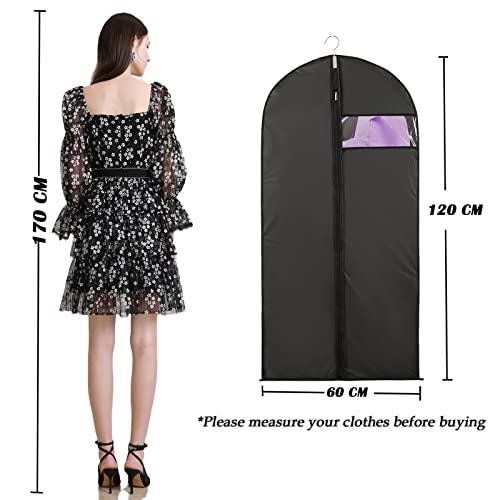 Clothes Protector Bags Dustproof Clothes Covers Niviy Moth Proof Coat Covers with Zip - Image 4