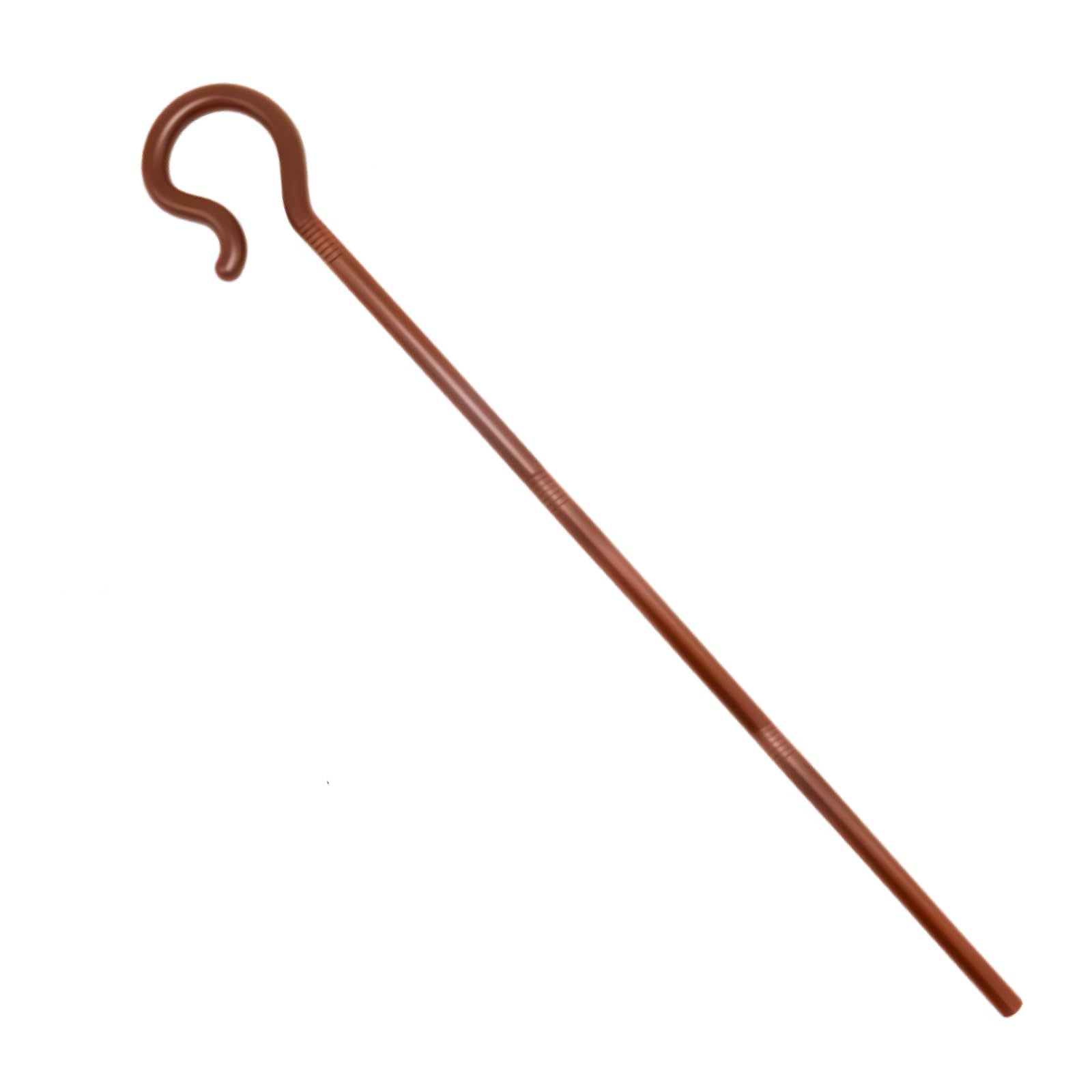 RmKbe Single Shepherds Crook Shepherd Staff Costume Accessories Nativity Play Unisex Fancy Dress Extendable Staff Cane