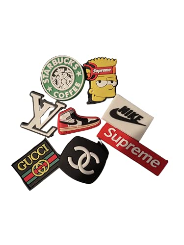 Designer Shoe Charms, Designer Jibbitz, Designer shoe charms for rubber shoes, designer croc charms