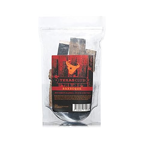 TEXAS CLUB Smoking Wood Chunks Perfect BBQ Grill and Outdoor Picnic (Whiskey Barrel) Cover