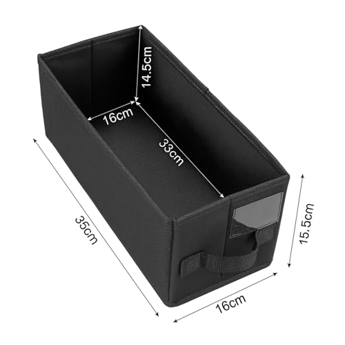 Boîtes de rangement pour CD pliables pour salon et bureau