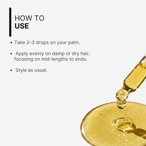 Image of Hair Serum Oil for Shine, Smoothness & Frizz Control | Lightweight Non-Sticky Hair Oil Serum with Coconut, Argan, Almond - 30 ml