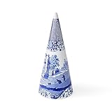 100 % Porzellan Blauer Italienischer Weihnachts-Formschnitt, 33 cm, einzeln