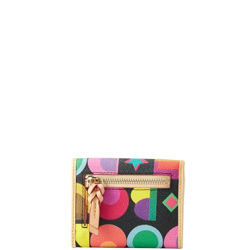 Dooney & Bourke Wallet, Art Deco Small Flap Credit Card Wallet - Black4