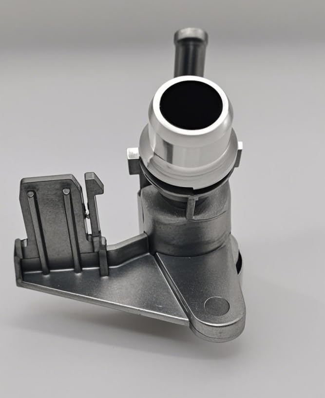06H121132H Aluminum Cooling Flange Comfatable With Au-di A4 A5 A6 Q6, Replace Number 06H121132E Engine Coolant Part
