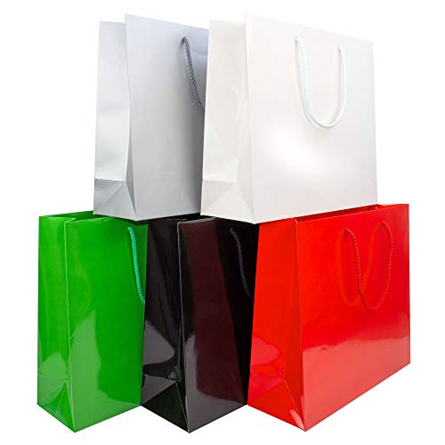 deluxe Lot de 10 sacs cadeaux avec cordon textile 360 x 120 x 320 mm Cover