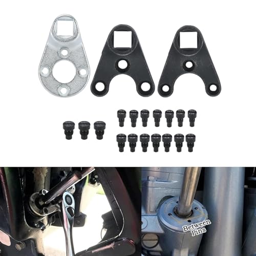 Image of Outboard Trim Tilt Pin Wrench Tools Set MT0004 & MT0006 & MT0009 fit for Yamaha Suzuki Johnson Evinrude, Remove Trim /Tilt Caps or Seals on Hydraulic Steering Cylinders (3 sets)