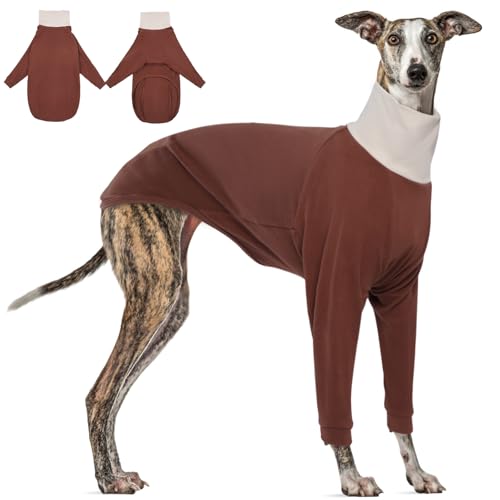 DENTRUN Italian Greyhounds Clothes Dog Cozy Sweater, Fluffy Fleece Jumper Soft Pyjamas for...