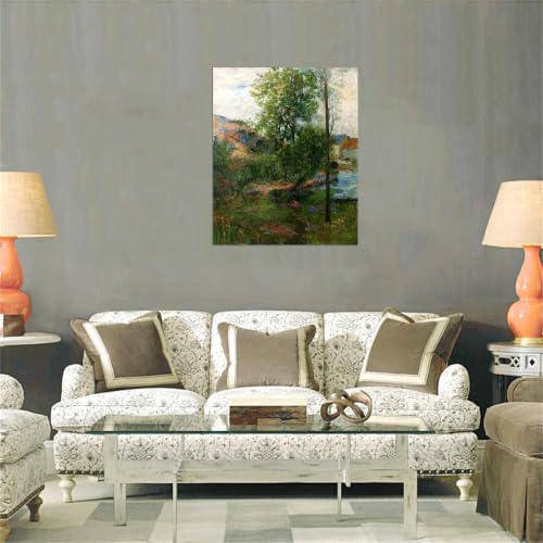 Tableau impression sur toile Willow decoration murale 95x80cm - 2