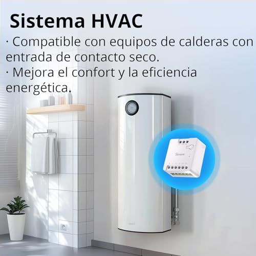 Interruptor inteligente Matter para automatizar garaje con contacto seco SONOFF MINI-D CC 3