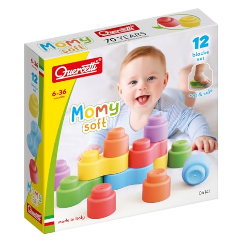 Quercetti 4141 MOMY Soft Giochi di Costruzioni per Prima Infanzia