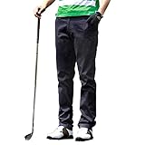 [カケヤ ジーンズ] 美脚 ゴルフパンツ 美脚 メンズ 職人仕上げ 岡山 ネイビー【00：股下 81cm】
