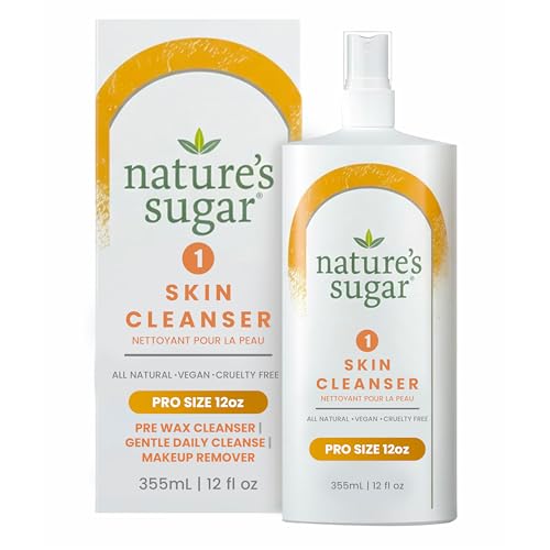 Nature's Sugar Prewax Skin Cleanser – Prep & Cleanse Spray
