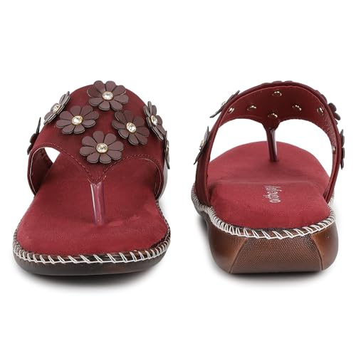 Image of ORTHO JOY doctor Fancy Footwear for women || Orthopedic Women's Fancy Slipper /Sandal For Women