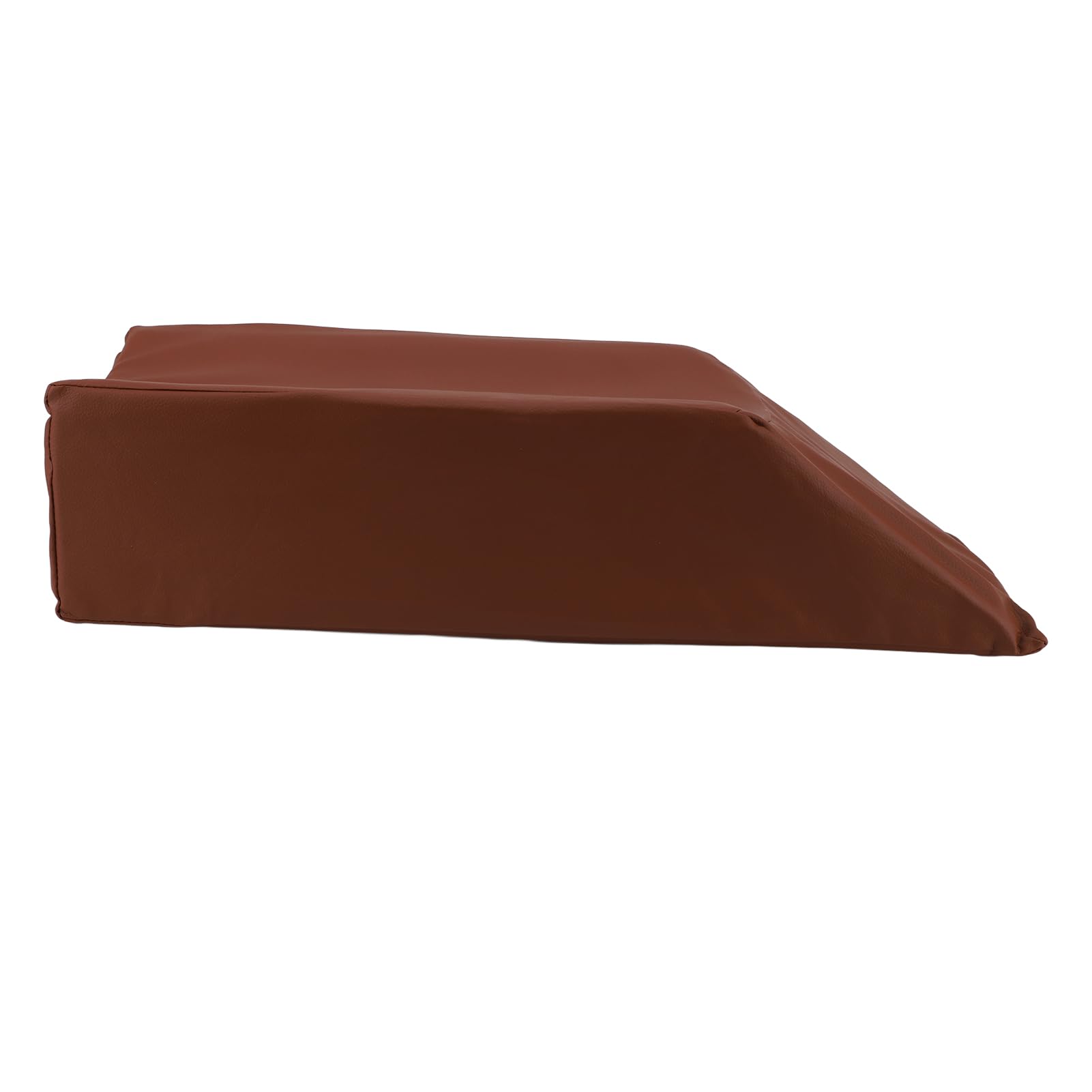 Almohada de elevación de piernas para apoyo inferior, cómodo cojín elevador de piernas con diseño de alargamiento, material de cuero de esponja suave, calidad mejorada del sueño, lavable