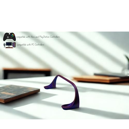 Image of Invisible Universal Game Controller Stand | Blue Purple | Compatible with Most Gaming Consoles & PC | Made in India