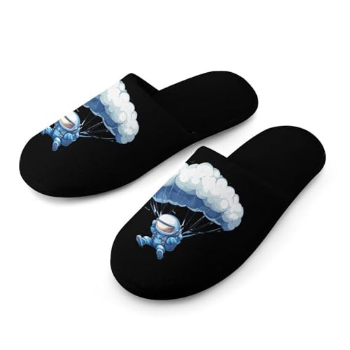 Cloud Paragliding Skydiving Men's Slippers