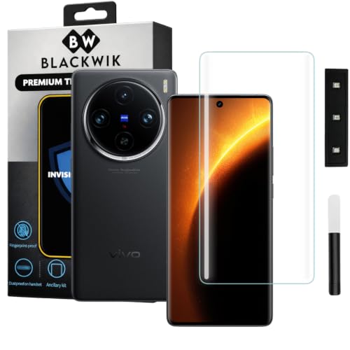 Image of Blackwik UV Curved Tempered Glass for Vivo X100 / Vivo X100 Pro | 1-Pack