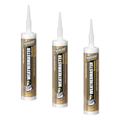 Image of Titebond WeatherMaster Sealant 44371 9.5 Oz. Cartridge - Brown (Pack of 3)