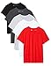 Produktbild Amazon-Marke: find. Herren T-Shirt, 5er-Pack, Mehrfarbig (Wht/Gry/Red/Char/Blk), XS, Label: XS
