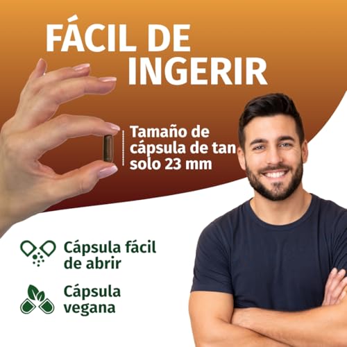 Miniatura 4 de Tribulus Terrestris De Alta Dosis 2.250 Mg Con 90 De Saponinas Suministro 2 Meses 180 Cápsulas Vegano Y Analizado En Laboratorio Green Naturals
