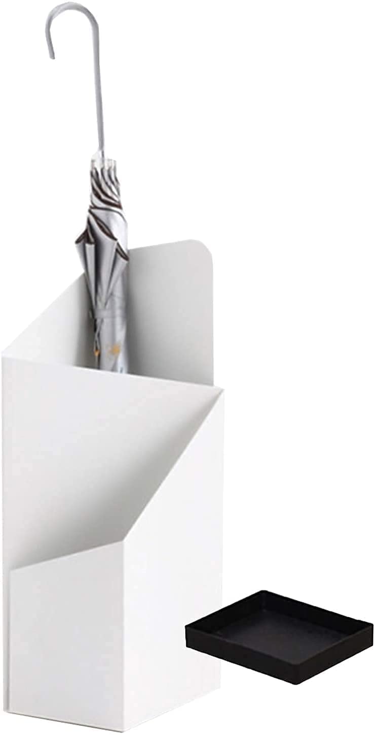Seau de parapluie de stockage LUNEZY en finition antirouille durable