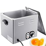 Cocedor De Huevos Comercial De 2600 W: Cocina Fácilmente 60 Huevos Con Agua Caliente. Cocedor De Huevos Eléctrico. Máquina Automática Inteligente Para Preparar Huevos Semi-Hervidos Y Huevos Pasados P