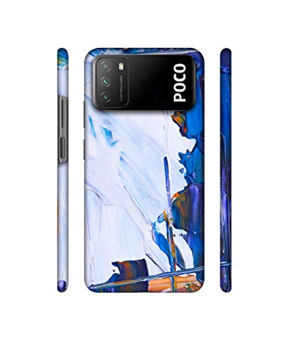 Image of Amazon Brand - Solimo Designer Canvas Paint 3D Printed Hard Back Case Mobile Cover for Mi Poco M3