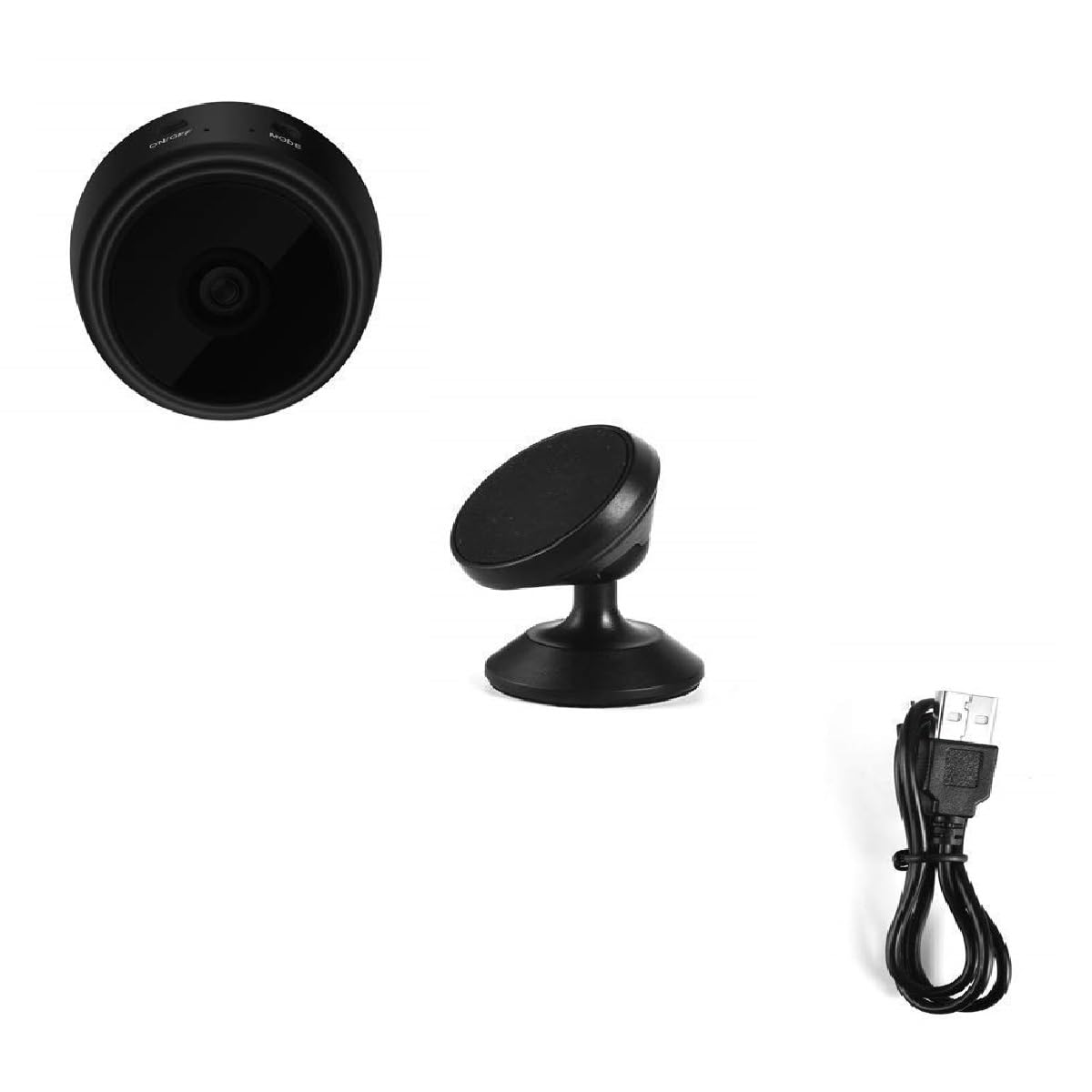 Apurk Wireless A9 Mini Battery IP Ball Camera with HD Quality | Security System Camera | for Home/Office/Security/Indoor | Backup Watch Live (Pack of 1,Multicolor)-image-43