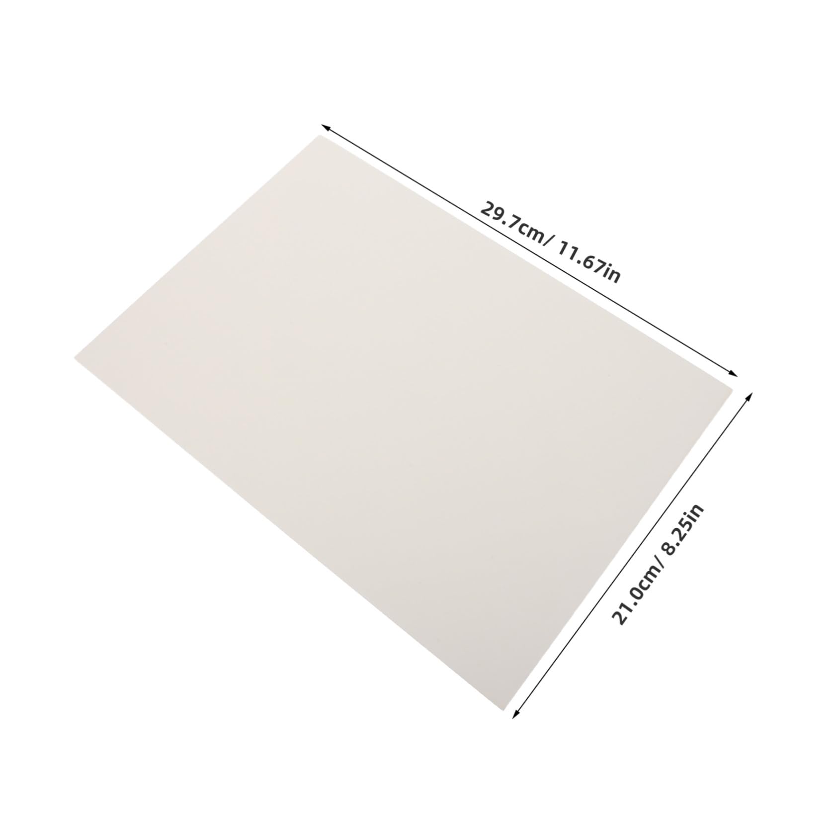 Elfenbeinfarbenes Kartonpapier Schweres Papier A4 100 Stück