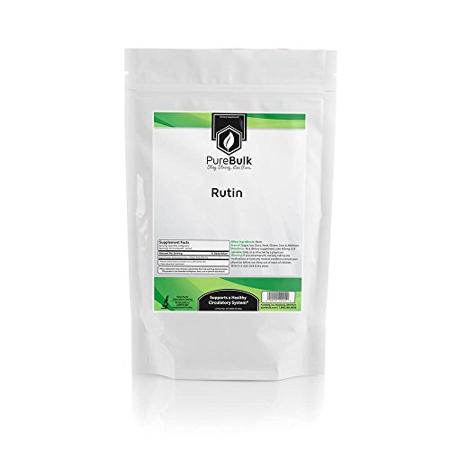 Purebulk rutin container:bag size:50g powder