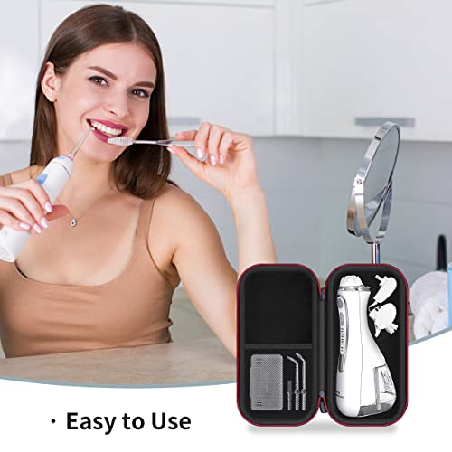 Hesplus Hard Travel Case For Waterpik Cordless Advanced Water Flosser Professional Water Flosser Nano Sonic Toothbrush Wp-560 Wp-562 Wp-563 Wp-567 Wp-569 Wp-450 Wp-440 Wp-565W/Wp-565C #TOP6