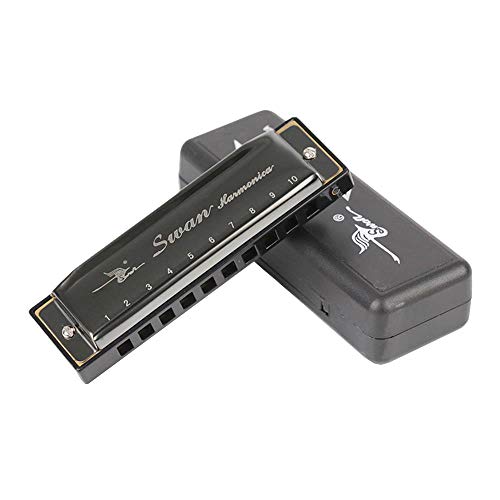 SHUIYUE SW1020-7 10 Trous 20 Tons Blues Harmonica diatonique Clé de l’orgue à Bouche C avec étui ABS Harmonica de… - Les Beatles, Paul McCartney, John Lennon, RIngo Starr, George Harrison SHUIYUE SW1020-7 10 Trous 20 Tons Blues Harmonica diatonique Clé de l'orgue à Bouche C avec étui ABS Harmonica de… – Image 5
