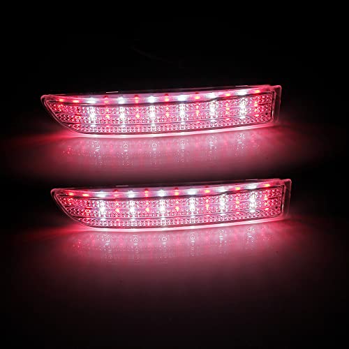 2 Peças Led Para Choque Traseiro Refletor Cauda Luz De Freio Luz De Freio Para Toyota RAV4 Avensis E