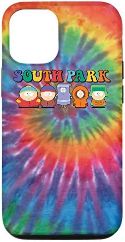 iPhone 12/12 Pro South Park Gang with Rainbow text Case